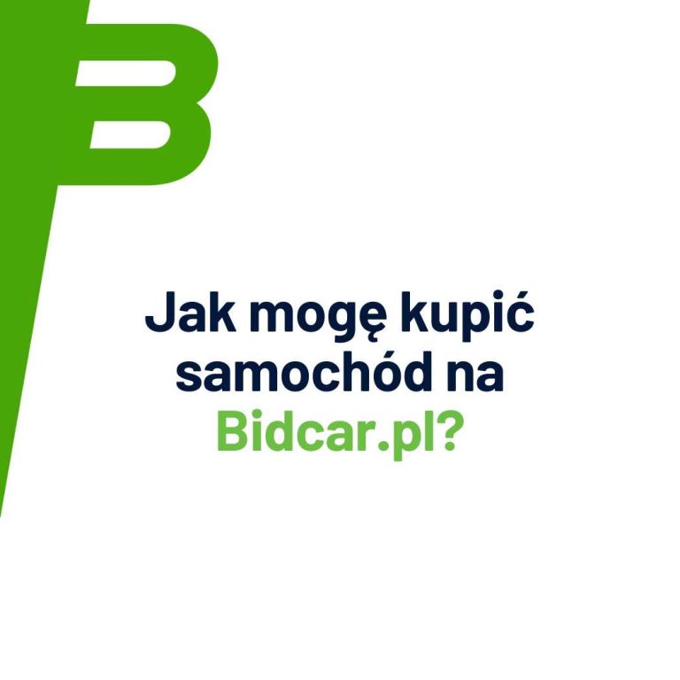 Jak mogę kupić samochód na Bidcar.pl?